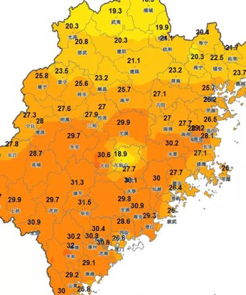 福建天气预报今日最新：福建天气预报今日最新消息