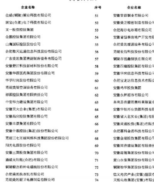 安徽美的公司排名及其在行业中的地位：安徽美的公司排名第几
